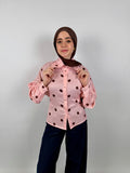 Polky Chemise - Pink