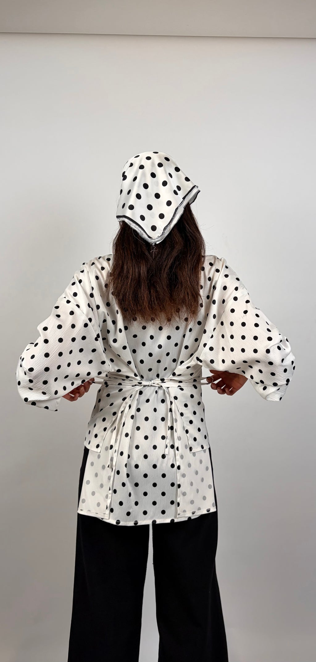 Polky Chemise - White