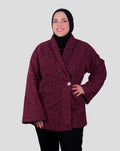 The After Dark Jacket Burgundy
