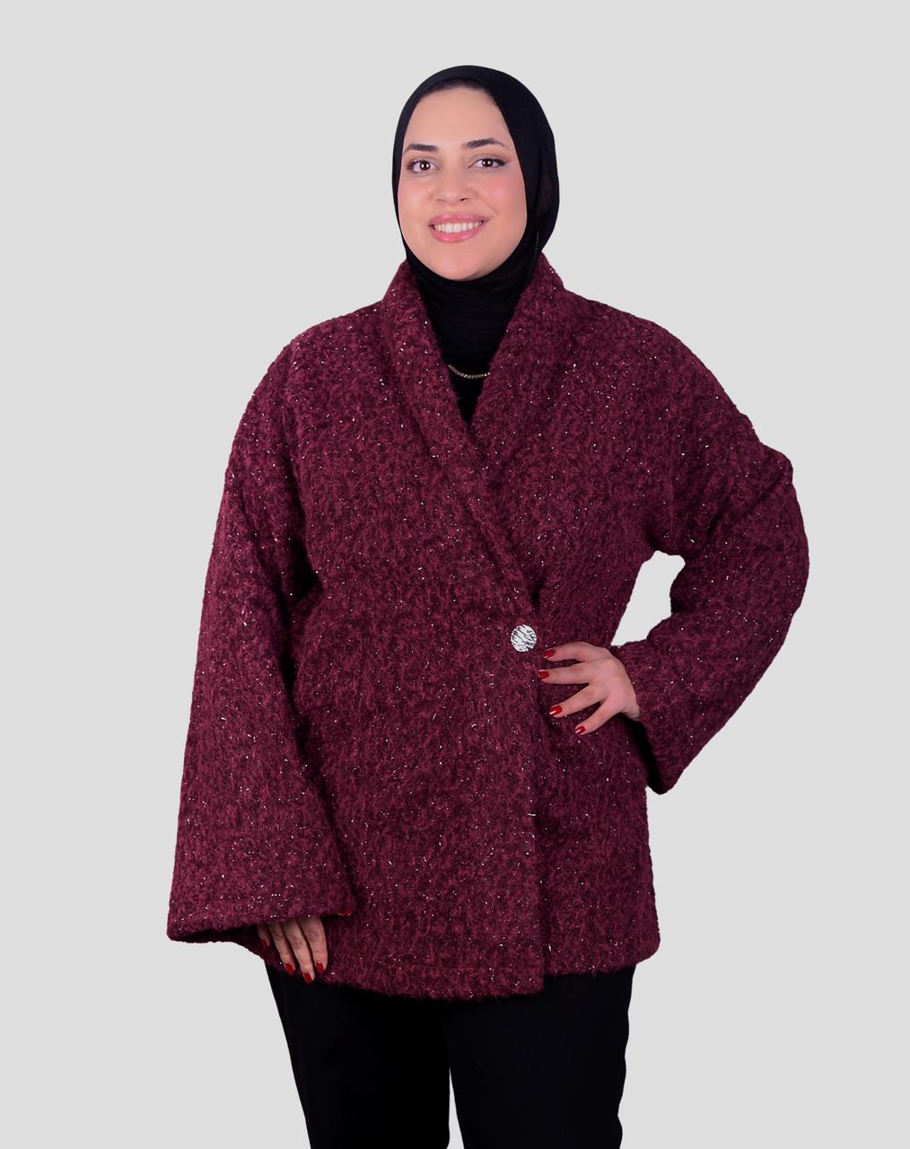 The After Dark Jacket Burgundy